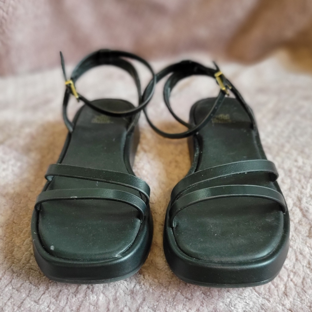 Black Strappy Sandals